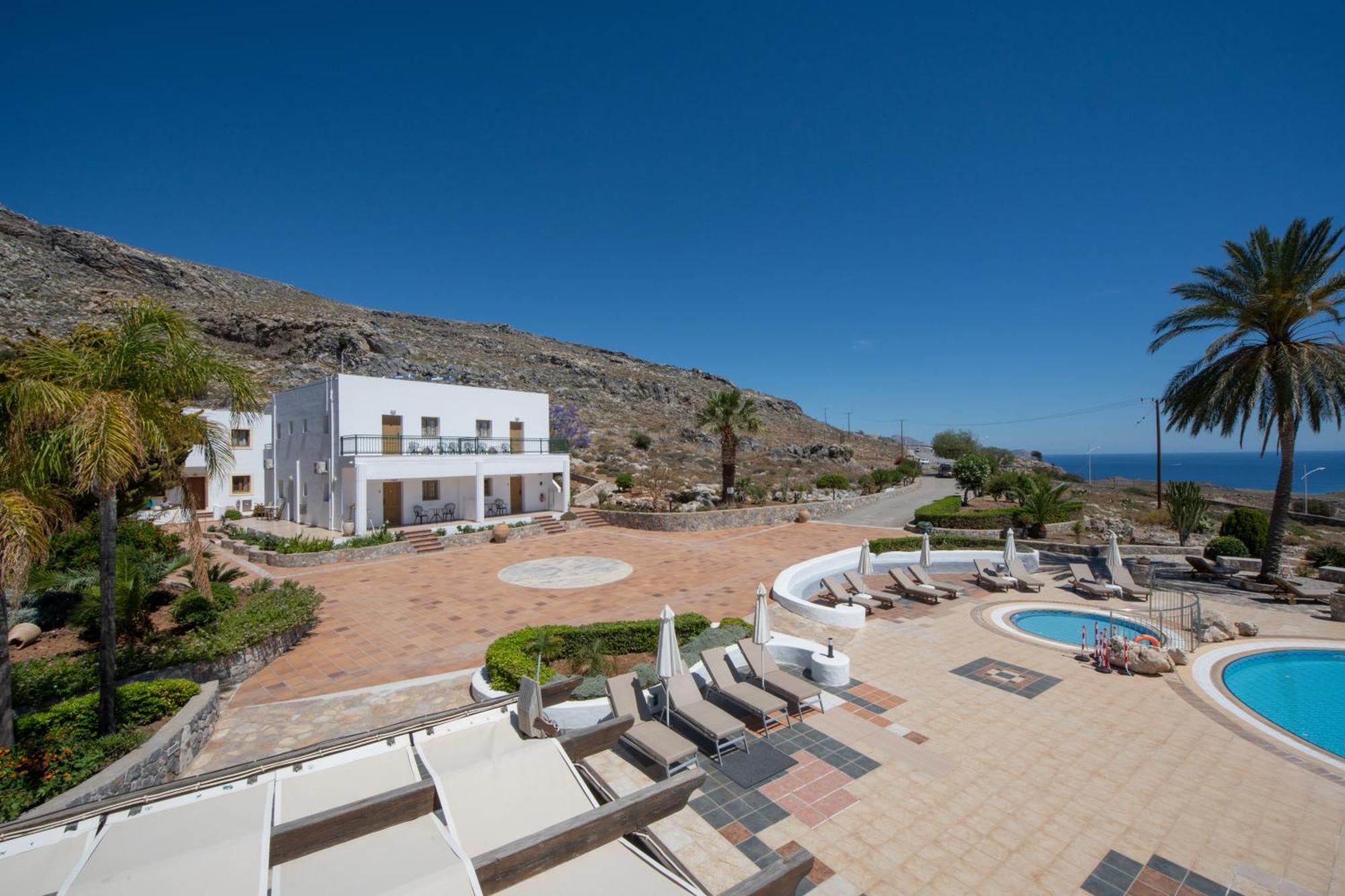 Krana Hotel Líndos Eksteriør bilde